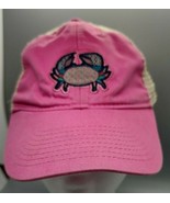 Southern Fried Cotton Snapback Trucker Mesh Hat Women&#39;s Colorful Crab Pi... - $22.64 CAD