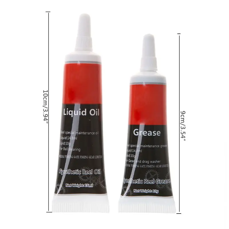 2pcs Fishing Reel Special Lubricant Oil Fishing Lubricating Grease Metal... - £26.79 GBP