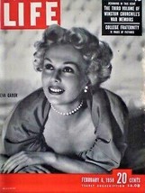 Life Magazine  - Feb 6, 1950 Eva Gabor, Winston Churchill - £9.42 GBP