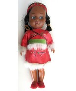Vintage 1960 Native American Indian Girl Papoose &amp; Baby Doll Made in Hon... - £7.85 GBP