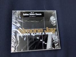 Simone Jay Wanna B Like A Man Maxi Single 5 Track  Hype Sticker NEW - €13,88 EUR
