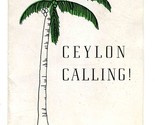 Ceylon Calling Brochure 1941 Association of Baptists for World Evangelism  - $34.57