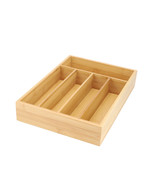 MegaChef Bamboo 5 Section Drawer Organizer - $55.83