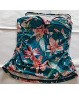 LA Blanca Slimming Fit Floral Swim Top Size 4 - £21.24 GBP