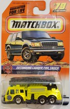 1999 Matchbox Extending Ladder Fire Truck #79 of 100 Die Cast Metal Vehi... - £5.54 GBP