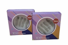 SILKSENCE 3D Magnetic Eyelashes Premium Quality for Natural Look 4 pcs Pack 2 - £13.44 GBP
