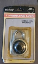 Sterling lock an American co. NOS combination lock easy to read hardened... - £10.99 GBP