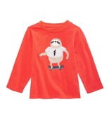 First Impressions Toddler Boys 4T Red Skateboarding Sloth Cotton TShirt NWT - £6.73 GBP