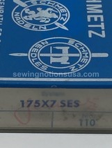 Schmetz 175X7 TQX7 Industrial Button Sewer Sewing Machine Needles Size 18/110 - $7.95