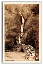 RPPC Wah-Kee-Na  Falls Along Columbia River Highway Oregon OR UNP Postcard V6 - £3.77 GBP