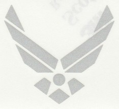 Highly Reflective Silver Decal Air Force USAF Fire Helmet Sticker - £2.73 GBP+