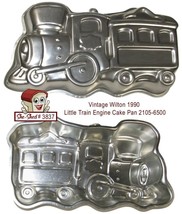 Vintage Wilton 1990 Little Train Engine Cake Pan 2105-6500 - previously used - $10.95