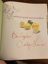 AUTOGRAPHED Melissa&#39;s Great Book of Produce: Everything You Need to Know - £17.84 GBP