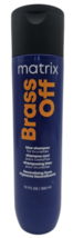 Matrix Brass Off Nourishing Blue Shampoo for Brunettes 10.1 oz - £15.20 GBP