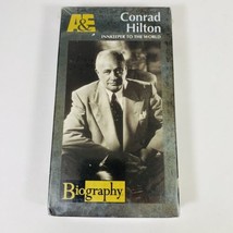 Biography: Conrad Hilton - Innkeeper to the World VHS, 1998 A&amp;E Biograph... - £7.44 GBP