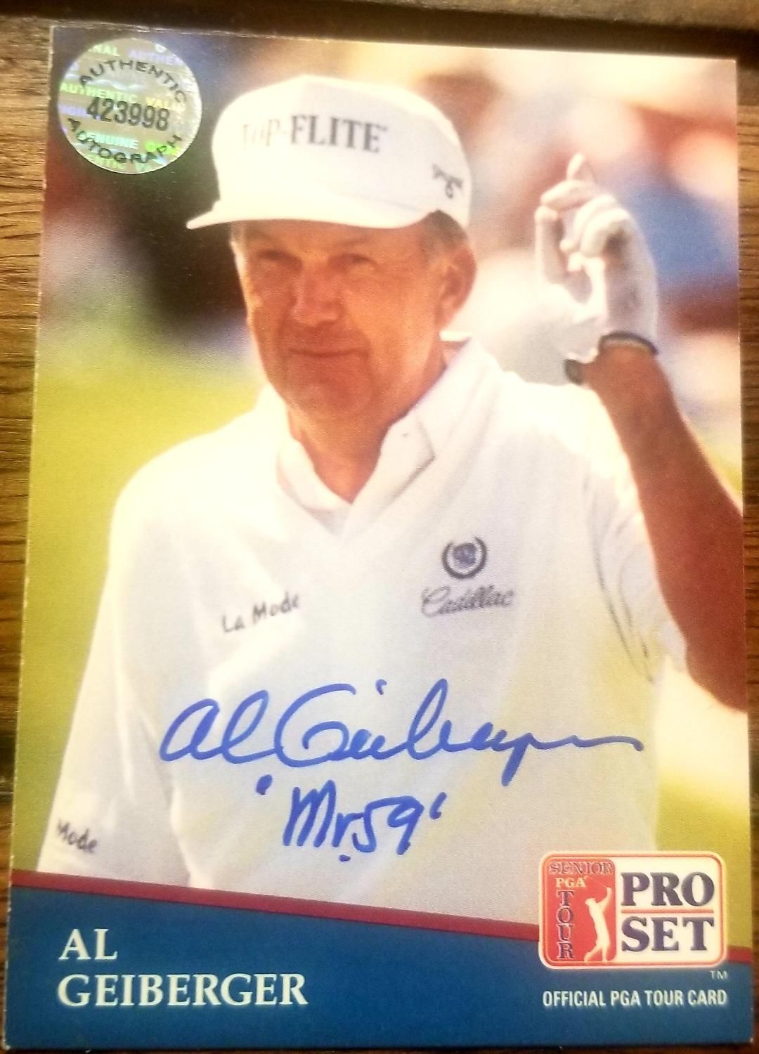 Al Geiberger Signed Autographed Pro Set PGA Golf Trading Card - $15.00