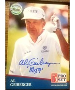Al Geiberger Signed Autographed Pro Set PGA Golf Trading Card - £7.83 GBP