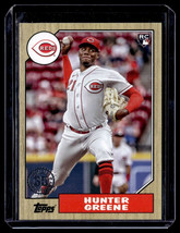 2022 Topps 1987 Hunter Greene Rookie Cincinnati Reds - £3.32 GBP