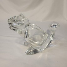 Sasaki Crystal Squirrel Chipmunk 2lbs 4oz, 7&quot; x 5&quot; x 3&quot; Glass Animal Can... - $38.60