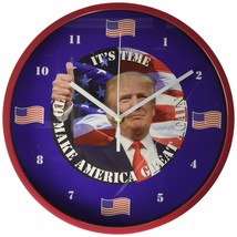 President Trump Talking Clock! Let&#39;s Make America Great Again! - £12.90 GBP