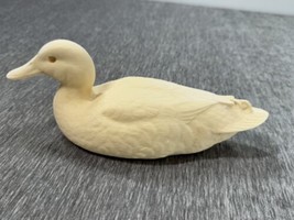 Vintage Jack Cox Resin Mallard Duck Decoy Unpainted Unfinished 10&quot; 1989 ... - £30.58 GBP