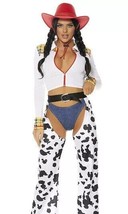 NEW Forplay Keep It Light Cowgirl Western Cowboy Woody Costume SZ M/L - £26.61 GBP