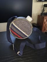 Vintage Metal Boy Scout Canteen with Wool/Flannel Sides, 7-1/2 Inches Round - $28.95
