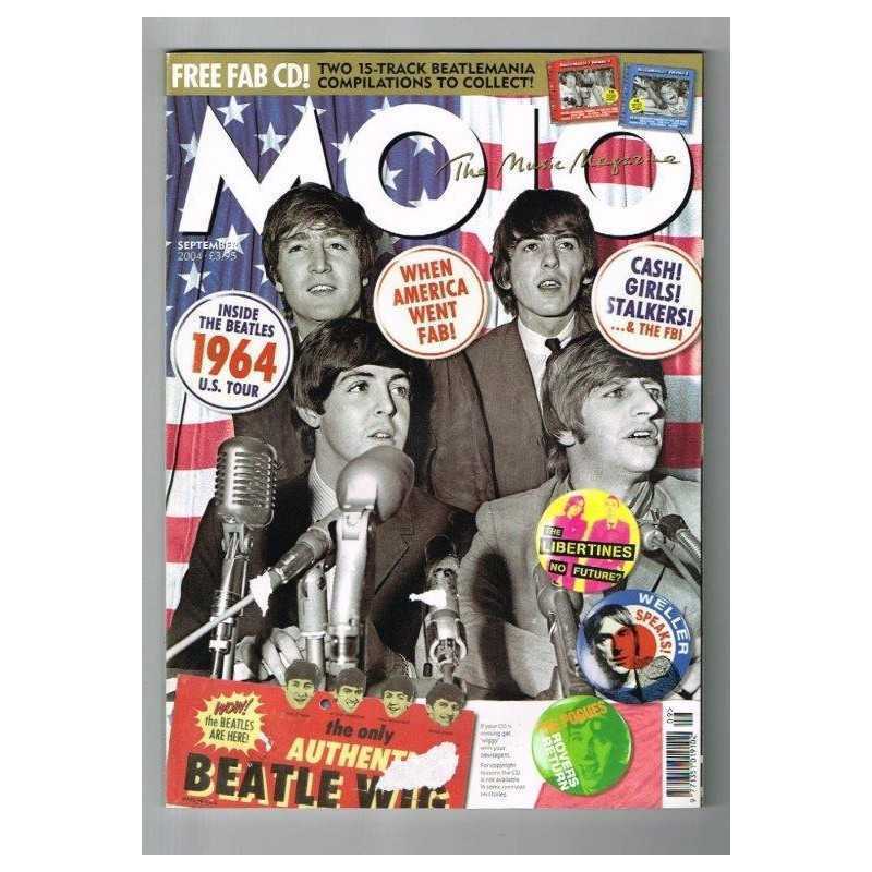 Primary image for Mojo Magazine September 2004 mbox2879/a Inside The Beatles 1964 U.S. Tour  - The