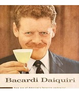 1958 Bacardi Daiquiri Cocktail Recipe Advertisement Distillery Liquor DW... - $40.83 CAD