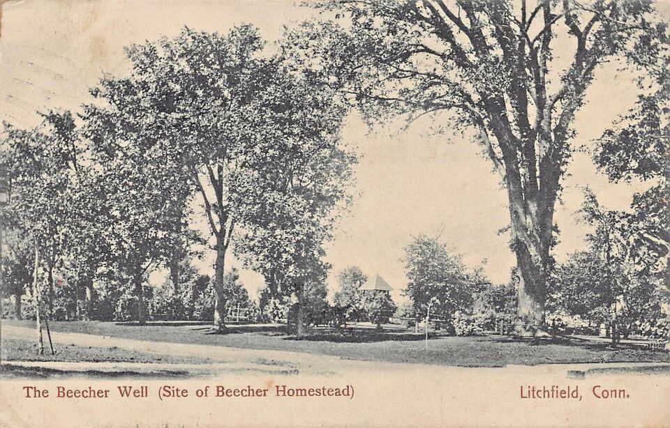 Primary image for Beecher CT ~ Harriet Bien & Homestead ~1908 Karl Brothers Photo Postcard-
sho...
