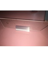 magnet display acrylic name sogn display card - $131.53 MXN