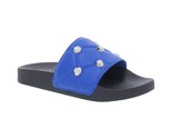 INC INTL Concepts Women Studded Slide Sandals Peymin Size US 6M Cobalt Blue - $19.80