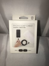 OEM for Apple PhoneSoap Lightning to USB-C Charging Cable 2M / 6FT NEW - £11.04 GBP