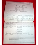 LOUISVILLE &amp; NASHVILLE RAILROAD Display Board Hot Box Detector Paper For... - $277.41 MXN