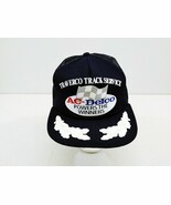 AC DELCO &quot;Powers The Winners&quot; Mesh Trucker Snapback HAT Traverco Track S... - $15.73