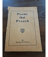 Poems that Preach by Bernard H. Pocock 1947 - £15.73 GBP