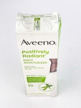 Aveeno Positively Radiant Daily Moisturizer SPF 30 2.3 Fluid Oz BB6/2024 - $19.30