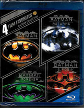 Batman - Returns, Forever, Batman &amp; Robin Original 4 Film Collection New Blu Ray - £14.08 GBP