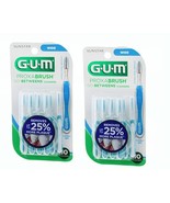 Dental Floss GUM Proxabrush Go Betweens Cleaners For Wide Teeth 10 Count... - $13.85