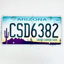  United States Arizona Grand Canyon Passenger License Plate CSD6382 - £13.21 GBP