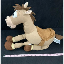 Disney Store Bullseye Toy Story 15 inch Horse Plush Soft Toy Stuffed Animal - £14.63 GBP