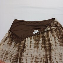 CJ Banks by Christopher & Banks Women's Sz 20W Brown/Orange A-Line Pull-On Skirt image 15