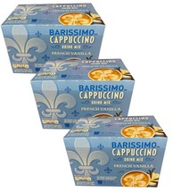 3 Packs French Vanilla Cappuccino K-Cup Pods for Keurig 12 PK Barissimo ... - $39.01 CAD
