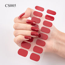 Full Size Nail Wraps Stickers Manicure 3D Strips CA Model #CS005 - $4.40