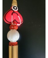 Handmade Beaded Decorated Pens. 3 Shapes Bear, Bow, Stethoscope - $15.00