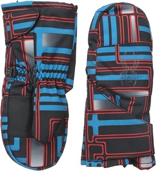 Primary image for Spyder Mini Cubby Mittens Ski Snowboard Mitten Mittens Size XL (6/7 Boys) NWT