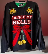 Brooklyn Santa Express Christmas Sweater “Jingle My Bells” Size XL NWT - $50.45