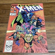 X-Men Inferno Vol. 1 No. 240 Jan 1988 Beast Marvel Comics Comic Book - £8.72 GBP