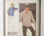 1978 Simplicity Sewing Pattern #8819 Size 10 Teen Boy Pullover Shirt UNCUT - $12.86