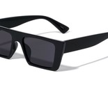 Dweebzilla Slim Square Wide Flat Top Classic Cat Eye Sunglasses (Glossy ... - £8.54 GBP+